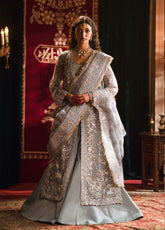 Mughal Raniyaan By Zevk Embroidered Lawn 3 Piece Unstitched Suit ZBP25MR MUGHAL RANI